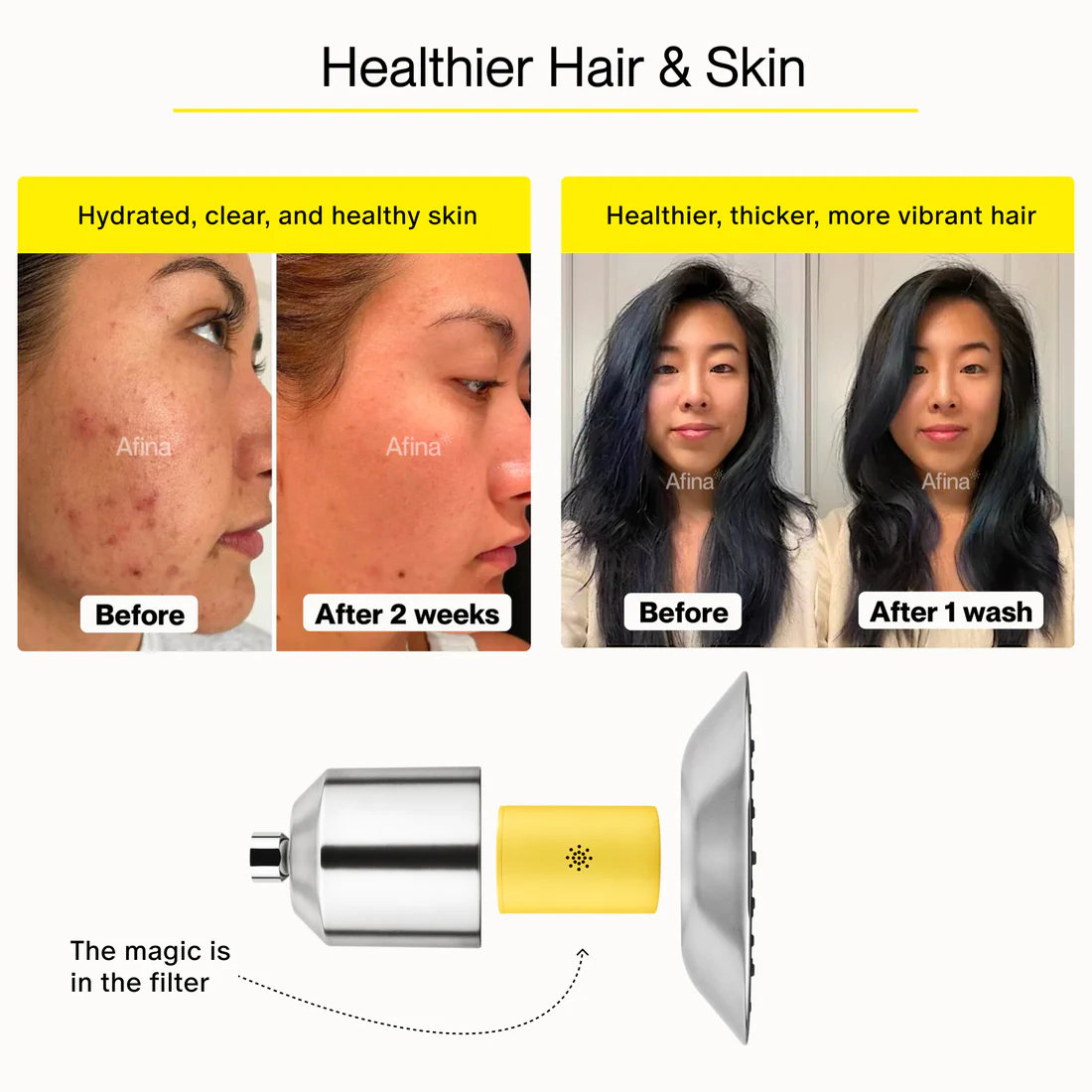 Before and After Filter Comparison